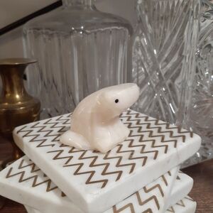 Vintage Stone Frog